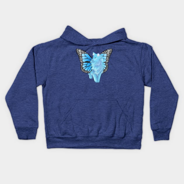 butterflion Kids Hoodie by ThatCatObsessedDemon